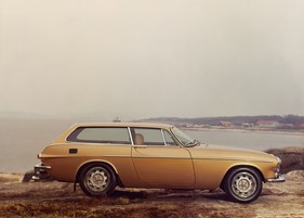 Volvo P 1800 ES (1971) - bereits der Prototyp war goldfarbig gespitzt