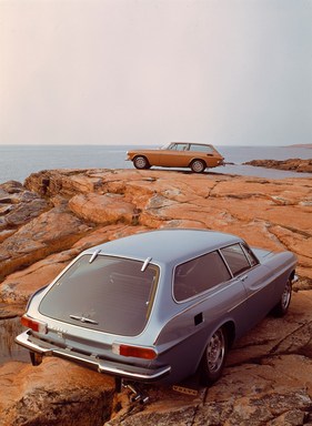 Volvo P 1800 ES (1972) - die grosse Hecktüre bestand aus pfostenlosem Glas