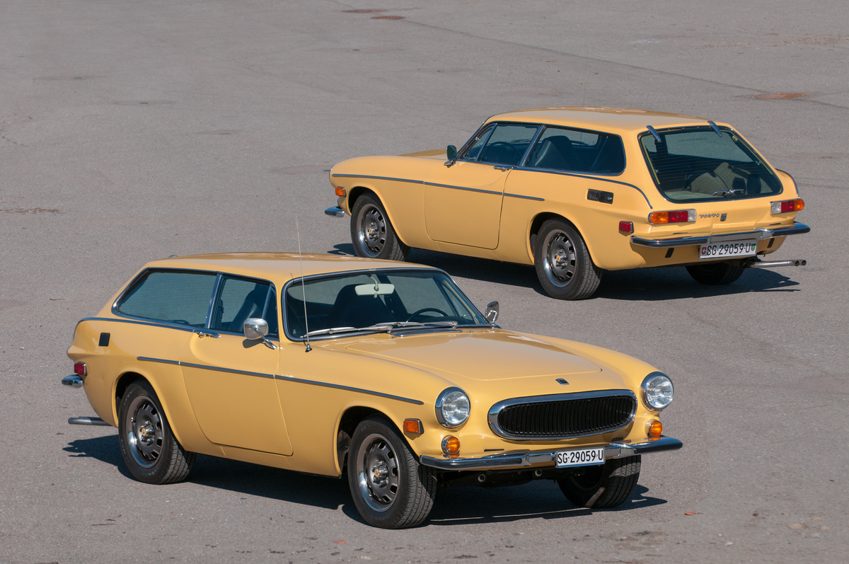 Volvo P 1800 ES (1973) - aus dem Sportwagen P 1800 S wurde durch geschickte Designkniffe ein praktischer Sportkombi