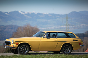 Volvo P 1800 ES (1973) - bis zur Gürtellinie entsprach das Design weitestgehend dem vorherigen Coupé