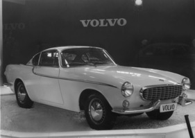 Volvo P 1800 S (1961) - Präsentation an einer Autoausstellung