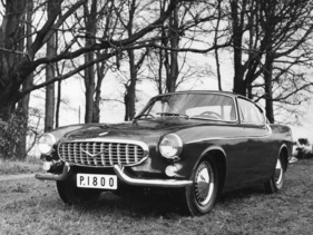 Volvo P 1800 S (1961) - Prototyp, am V im Kühlergrill erkennbar