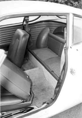Volvo P 1800 S (1962) - Zugang zur Hinterbank