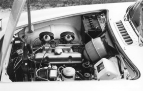 Volvo P 1800 S (1962) - der fünfach gelagerte Vierzylinder