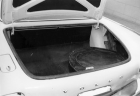 Volvo P 1800 S (1962) - grosser Kofferraum für einen Sportwagen