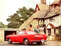 Volvo P 1800 S (1963) - in ländlicher Umgebung - Abbildung aus dem Verkaufsprospekt