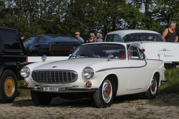 Volvo P 1800 S (1965) - in Weiss, wie bei "The Saint" - 6. Lägern Classic 2023