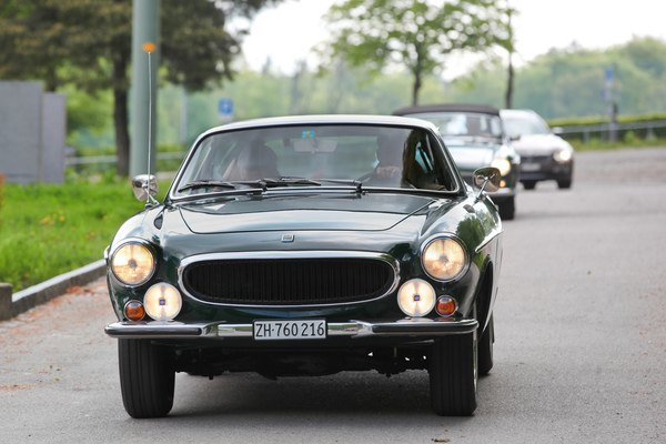 Volvo P 1800 S (1970) - bei der Ankunft - Dolder Classics Mai 2019