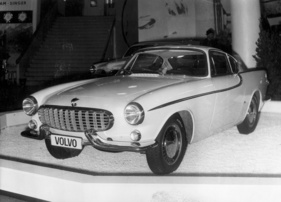 Volvo P 1800 - das neue Volvo-Sportcoupé am Genfer Autosalon 1961