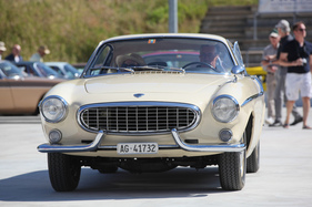 Volvo P1800 (1961) - bei der Abfahrt - Dolder Classics August 2018