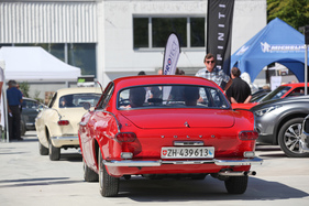 Volvo P1800 (1962) - bei der Abfahrt - Dolder Classics August 2018