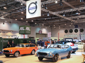 Volvo P1800 ES (1968) - Prototyp im Vergelich mit der Serienausführung (Techno Classica 2018)