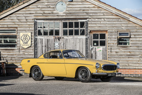 Volvo P1800E Coupé (1972) - als Lot 319 an der Bonhams Versteigerung in London Olympia am 7. Dezember 2016