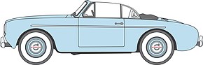 Volvo P1900 (1956) - Zeichnung
