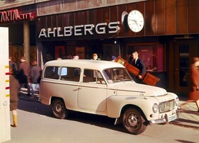 Volvo P210 "Duett" (1965) – dank der gewölbten Motorhaube unverwechselbar (1965)