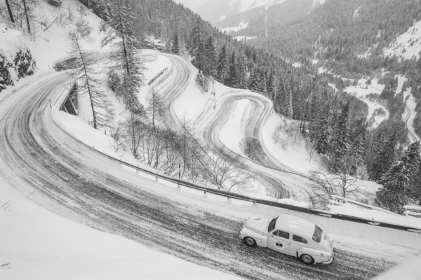 Bild: Volvo P544 (1962) - am WinterRAID 2018