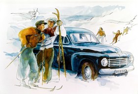 Volvo PV 444 (1946) - Promotionsmaterial