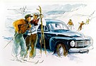 Bild: Volvo PV 444 (1946) - Promotionsmaterial