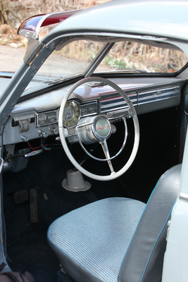 Volvo PV 444 (1956) - angenehmer Fahrerarbeitsplatz