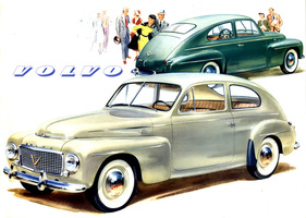 Volvo PV 444 (1958) - Prospektillustration (1958)