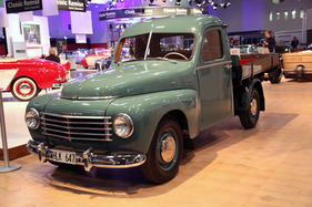 Volvo PV 445 Ringborg (1954) - Ringborg war einer von 30 Herstellern, die Pickups und Lieferwagen auf dem 445-Fahrgestell aufbauten, die dank viel Nutzlast sehr beliebt waren (Techno Classica 2013)