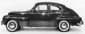Volvo PV 544 (1960) - im Profil kaum vom Vorgänger zu unterscheiden