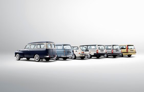 Volvo PV 544 Duett (1960) - mit seinen Nachfolgern P220, P1800 ES, 245, 850 und 960 (1960)