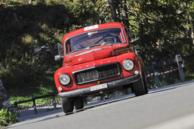 Volvo PV 544 Sport (1960) mit Startnummer 141 an der Arosa ClassicCar 2011 (1960)