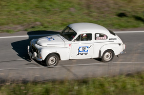 Volvo PV 544 Sport (1961) mit Startnummer 156 am Bergrennen Arosa ClassicCar 2011 (1961)