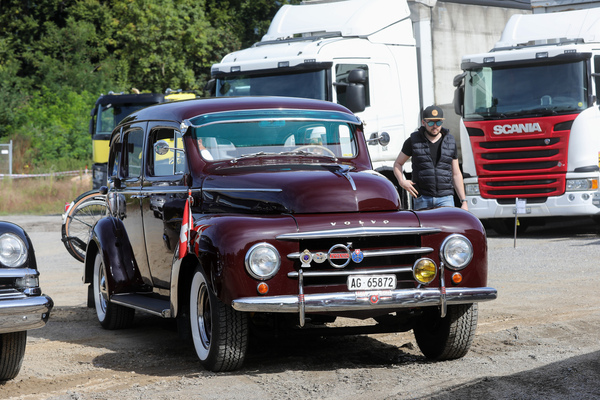 Volvo PV 831 (1954) - dieser Fahrzeugtyp wurde damals hauptsächlich als Taxi verwendet - 8. Lägern Classic 2025