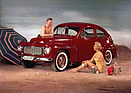 Bild: Volvo PV444 (1956) - das perfekte Strand-Mobil?