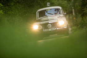 Volvo PV544 (1965) - mit Startnummer 132 an der Ennstal-Classic 2017