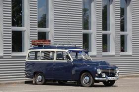 Volvo PV544 Duett (1950) - der zweitürige Kombi aus Schweden, fast wie aus dem Museum (3. Youngtimer- und Classictreffen Pratteln am 15. Juli 2018)