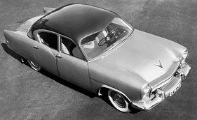 Volvo Philip (1952) - Konzeptfahrzeug und Prototyp eines für den amerikanischen Markt gedachten Achtzylinders, gezeichnet von Jan Wilsgaard - ging nie in die Serie