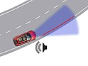 Bild: Volvo SCC Safety Concept Car (2001) - auditive Warnung beim Verlassen der Spur
