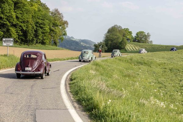 Von Riehen führte die Fahrt durch das Schweizer Mittelland bis nach Luzern.