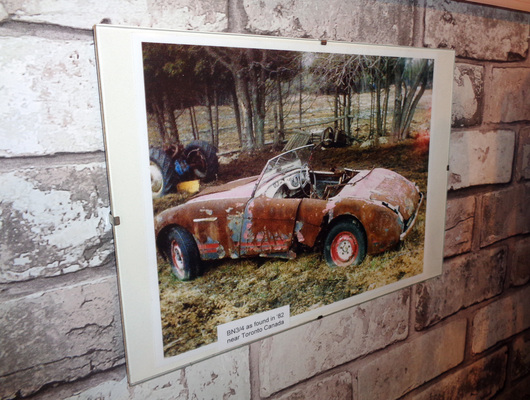 Von der Existenz des 1982 bei einem kanadischen Farmer aufgetauchten Austin Healey 100 “BN3” hatte praktisch niemand gewusst