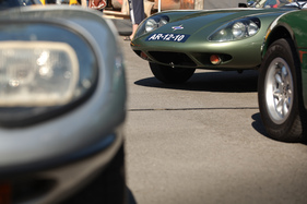 Von weit weg angereist war dieser Marcos - British Car Meeting 2015 in Mollis