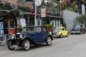 In front of the Pit Stop Museum - Tübingen Classic Oldtimer Festival 2025