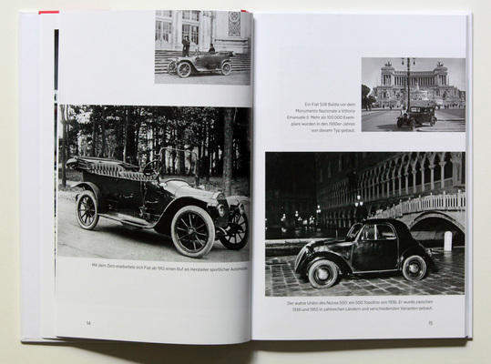 Bild Vorgeschichte des Fiat 500 - Buch "Bewegte Zeiten - Fiat 500"