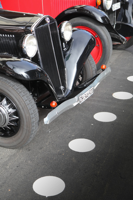 Vorkriegs-Lancia in der Arena - Oldtimermesse St. Gallen am 30. Oktober 2016