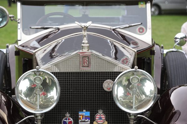 Vorkriegs-Rolls-Royce mit Kühlerfigur Emily - Concours d'Elégance Suisse "spéciale" 2021 in Coppet