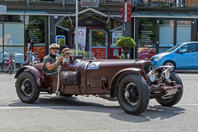 Vorkriegswagen haben ihre eigene Aura – Ecurie Anges Bleus im Boxenstop Tübingen 2025