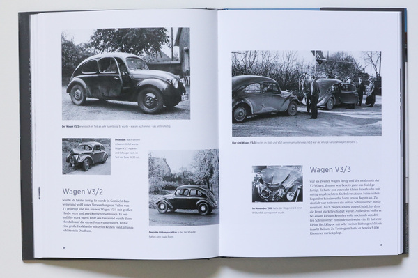 Bild Wagen V3/2 und V3/3 - Buch "Der erste Käfer - Wiedergeburt des VW 30"