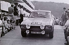 Walter Röhrl beim Etappenstart in Wolfsburg 1972 an der Olympia Rallye 1972