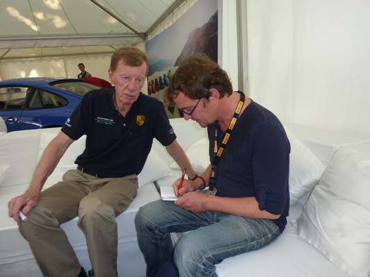Walter Röhrl im Interview am Hamburg Stadtpark Revival 2014