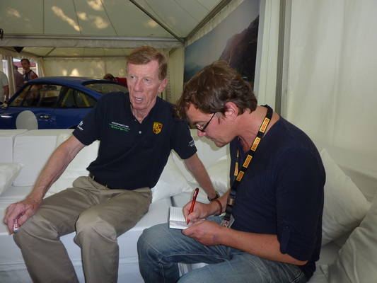Walter Röhrl im Interview am Hamburg Stadtpark Revival 2014