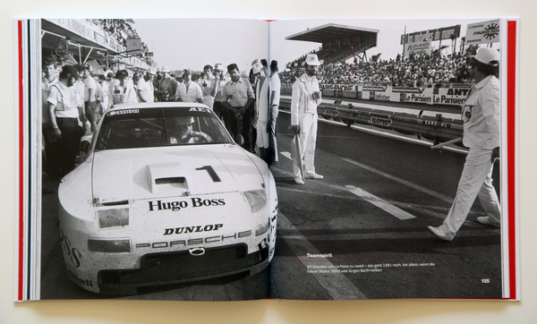 Bild Walter Röhrl im wassergekühlten Vierzylinder-Porsche - Buch "WR70 - 70 Jahre Walter Röhrl"