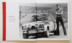 Walter Röhrl mit dem Opel Ascona - Buch "WR70 - 70 Jahre Walter Röhrl" Walter Röhrl mit dem Opel Ascona - Buch "WR70 - 70 Jahre Walter Röhrl"