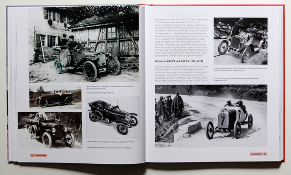 Wanderer - Book "Audi - Auto Union - DKW - Horch - Wanderer - 1910-2000"